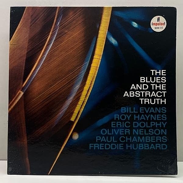 レコードメイン画像：美盤!! MONO【琴ジャケ・RVG刻印】OLIVER NELSON The Blues And The Abstract Truth (Impulse A-5) w/ Bill Evans, Eric Dolphy