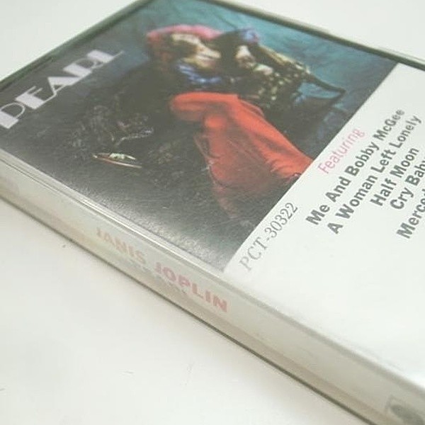 レコードメイン画像：CASSETTE TAPE／テープ JANIS JOPLIN Pearl (Columbia) Buried Alive In The Blues 収録 ジャニス・ジョプリン／パール