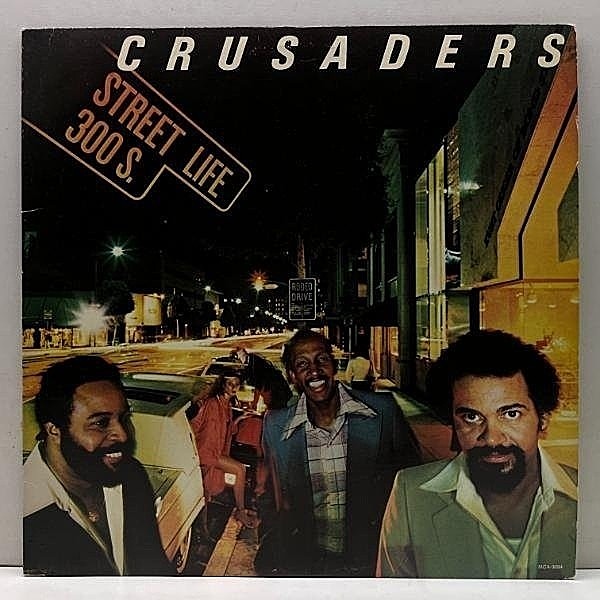 レコードメイン画像：US初期プレス Club Edition 仕様 虹ラベ CRUSADERS Street Life (MCA-3094) RANDY CRAWFORD 参加 YAGGFU FRONT サンプリング ネタ