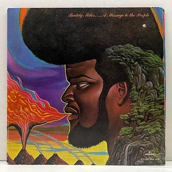 レコードメイン画像：良好品!! USオリジナル 見開きGF仕様 BUDDY MILES A Message To The People ('70 Mercury) 熱いロック魂溢れるジャズファンク Joe Tex ほか