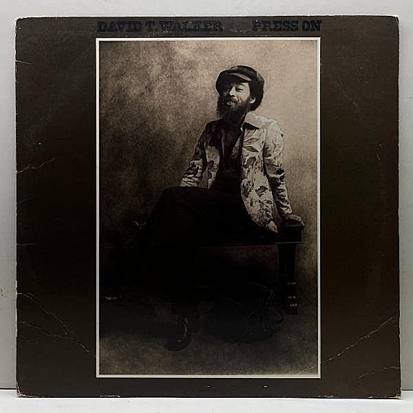 レコードメイン画像：良好盤!! USオリジナル DAVID T. WALKER Press On ('73 Ode SP 77020) BEATLES, CAROLE KING カヴァーなど デビッド・T・ウォーカー
