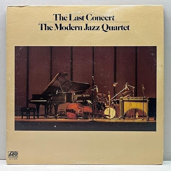 レコードメイン画像：【素晴らし過ぎるラストコンサート】良好!! USオリジ ATGP刻印 MODERN JAZZ QUARTET [MJQ] The Last Concert || Milt Jackson, John Lewis