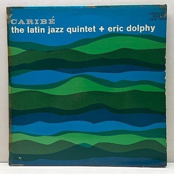 レコードメイン画像：美再生!!【MONO RVG刻印 コーティング】US初期プレス LATIN JAZZ QUINTET + ERIC DOLPHY Caribe (Prestige 8251) Juan Amalbert