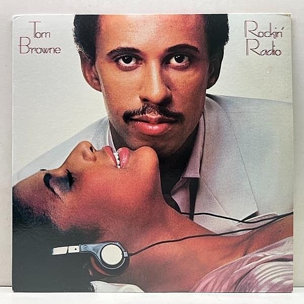 レコードメイン画像：【DAVE GRUSIN prod.】USオリジナル MASTERDISK刻印 TOM BROWNE Rockin' Radio ('83 Arista) ヴォコーダー噴出の極太シンセFUNK！