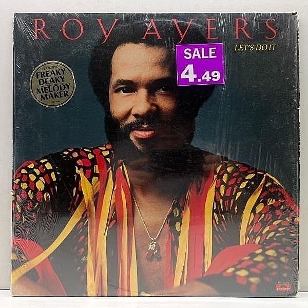 レコードメイン画像：シュリンク良好!! USオリジナル ROY AYERS Let's Do It ('78 Polydor) w/ MERRY CLAYTON ロイ・エアーズ Sweet Tears, Kiss ほか LP