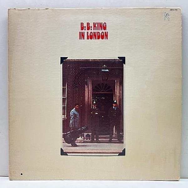 レコードメイン画像：良好盤!! 初版 マルチ箱 黒ラベ USオリジナル B.B. KING In London ('71 ABC) B.B. キング w/ Ringo Starr, Peter Green 英国豪華メンバー