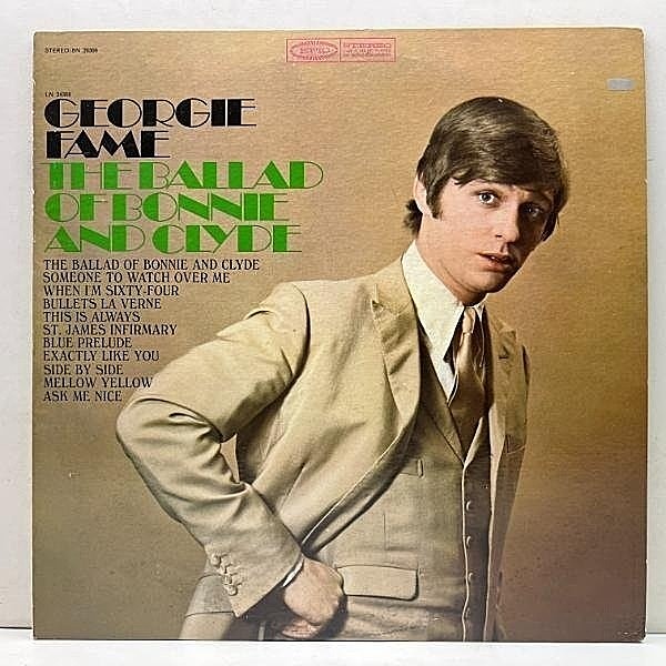 レコードメイン画像：良好!! オリジナル GEORGIE FAME The Ballad Of Bonnie And Clyde ('68 Epic BN 26368) ジョージィ・フェイム MOD スウィンギン・ロンドン