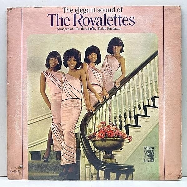 レコードメイン画像：良好!!【MONO】深溝 USオリジナル ROYALETTES The Elegant Sound Of ～ ('66 MGM) ロイヤレッツ 傑作 2nd アルバム