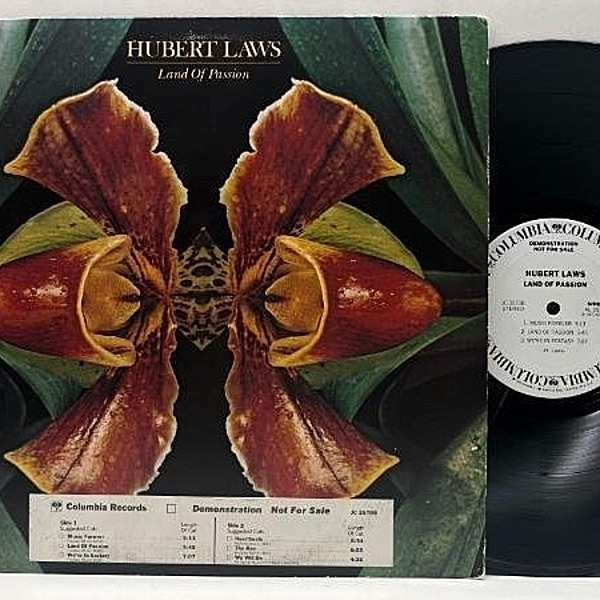 レコードメイン画像：プロモ 極美盤!! USオリジナル HUBERT LAWS Land Of Passion ('79 Columbia) ヒューバート・ロウズ w/PATRICE RUSHEN, DEBRA & EROISE LAWS