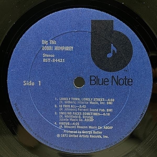 Bobbi Humphrey Dig This レコード ボビー・ハンフリー Bobbi Humphrey – Dig This! – Vinyl (LP, Album, Stereo), 1972