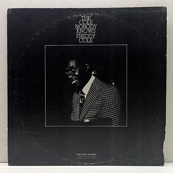 レコードメイン画像：Rare!! First Shot 原盤 USオリジナル FREDDY COLE Nobody Knows (1stプレス) Brother, Where Are You? Soul Jazz Funk Classic!! 試聴