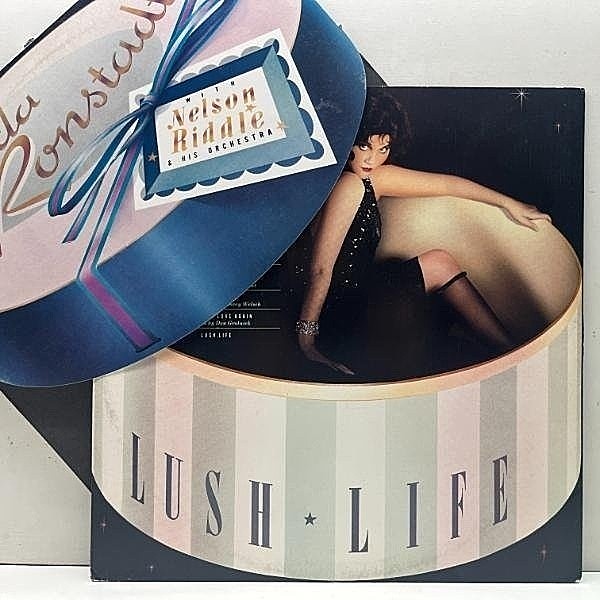 レコードメイン画像：美盤!! USオリジナル【CRC, Club Edition】LINDA RONSTADT Lush Life ('84 Asylum) 珍しいColumbiaプレス！高音質 Audiophile