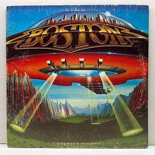 レコードメイン画像：【両面 Wally刻印】良好盤!! USオリジナル 初版 橙ラベ BOSTON Don't Look Back ('78 Epic) Wally Traugott カッティング ボストン LP