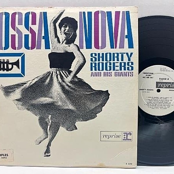 レコードメイン画像：プロモ 極美盤!! MONO 深溝 USオリジナル SHORTY ROGERS Bossa Nova ('62 Reprise) w/ Bud Shank, Pete Jolly, Laurindo Almeida ほか
