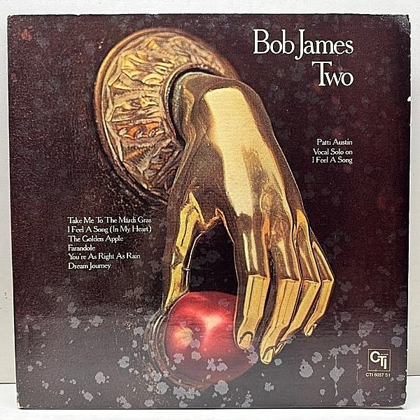 レコードメイン画像：USオリジナル【VANGELDER刻印・コーティング】BOB JAMES Two ('75 CTI) ドラムブレイク DJ PREMIER, ROYKSOPP ほか サンプリング ネタ宝庫