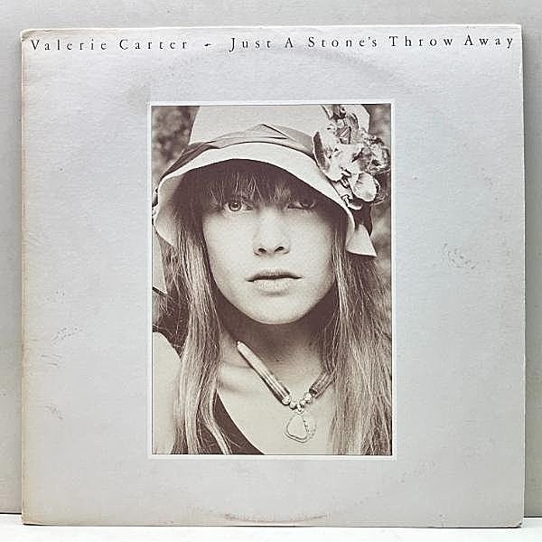 レコードメイン画像：良好品!! 初版 PC規格 USオリジナル VALERIE CARTER Just A Stone's Throw Away ('77 Columbia) Lowell George, Jackson Browne ほか