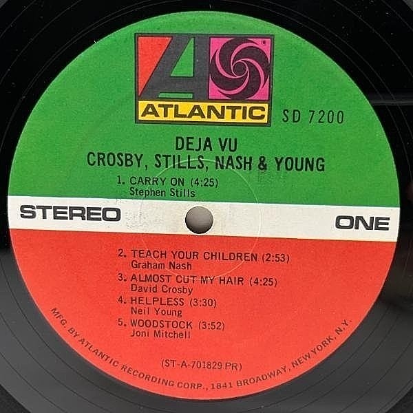 クロスビー、スティルス、ナッシュ ＆ ヤング / デジャヴ / 国内盤 LP CROSBY,STILLS,NASH & YOUNG (クロスビー・スティルス・ナッシュ
