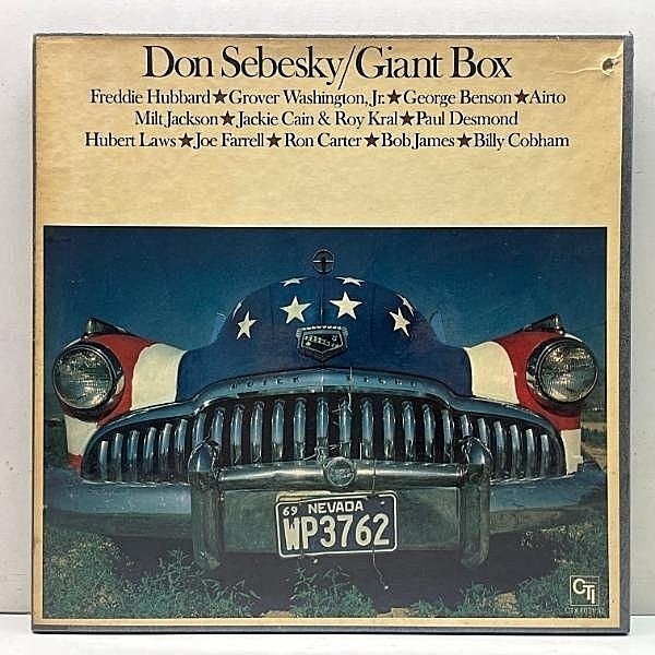 レコードメイン画像：美盤!! 2LP BOX VANGELDER刻印 USオリジ DON SEBESKY Giant Box ('73 CTI) Jazz Funkが秀逸 w/ Freddie Hubbard, Bob James, George Benson