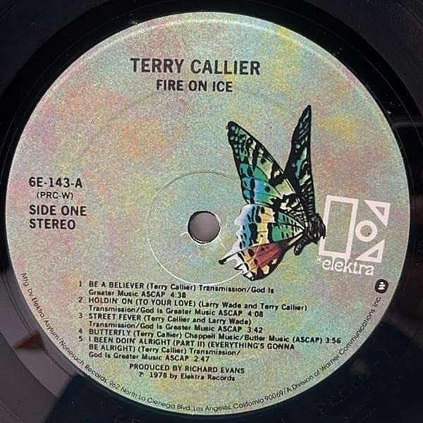 Terry Callier　テリー・キャリアー　フォーキーソウル傑作　オリジナル TERRY CALLIER / Fire On Ice (LP) / Elektra | WAXPEND RECORDS
