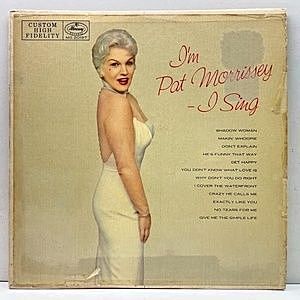 レコード画像：PAT MORRISSEY / I'm Pat Morrissey - I Sing