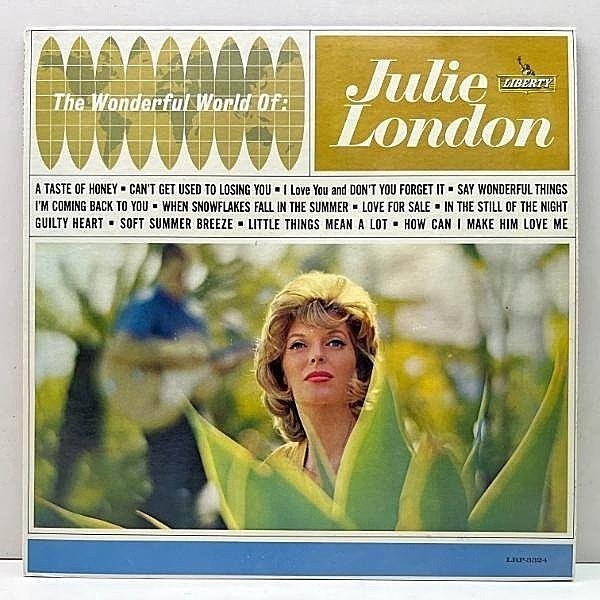 レコードメイン画像：美品!! MONO MONO 深溝 USオリジナル JULIE LONDON The Wonderful World Of ('63 Liberty) ジュリー・ロンドン 米 初回 モノラル