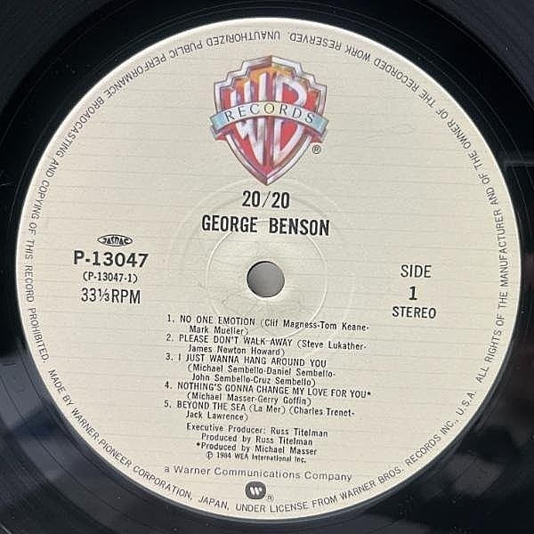 GEORGE BENSON / 20/20 (LP) / Warner Bros. | WAXPEND RECORDS
