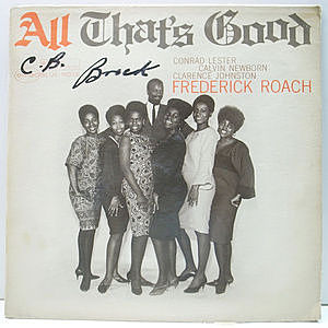 レコード画像：FREDERICK ROACH / All That's Good