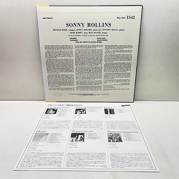 SONNY ROLLINS / Sonny Rollins Volume 1 (LP) / Blue Note