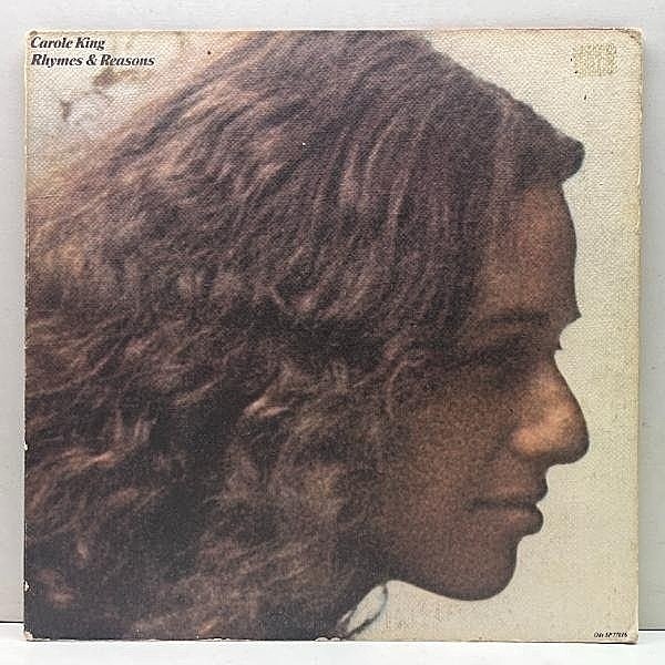 レコードメイン画像：USオリジナル 専用インナー 完品 CAROLE KING Rhymes & Reasons ('72 Ode SP-77016) David T. Walker ほか 米 初回プレス LP