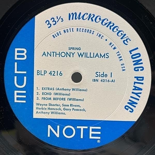 ANTHONY WILLIAMS / Spring (LP) / Blue Note | WAXPEND RECORDS