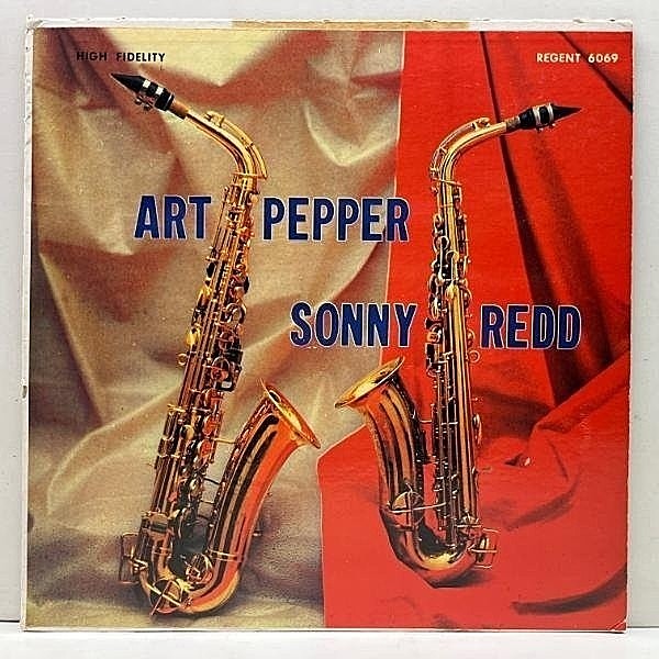 レコードメイン画像：美盤!! オリジナル ART PEPPER & SONNY REDD (Regent RMG-6069) MONO 深溝 RVG, X20刻印 アート・ペッパー ソニー・レッド