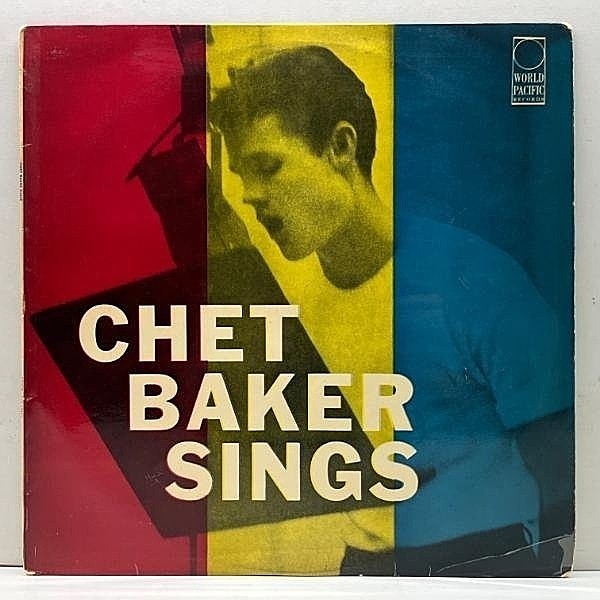 レコードメイン画像：良好!! MONO 深溝 UKオリジナル CHET BAKER Sings (Vogue LAE 12164) Flipback コーティング 人気盤 チェット・ベイカー・シングス