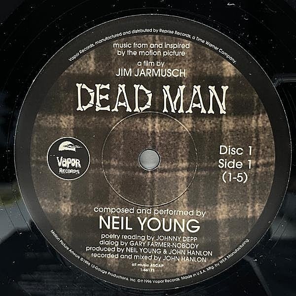 DEAD MAN サウンドトラック ニール・ヤング　ドイツ盤 DEAD MAN サウンドトラック ニール・ヤング ドイツ盤