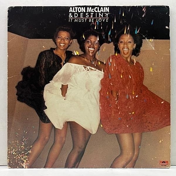 レコードメイン画像：USオリジナル ALTON McCLAIN & DESTINY It Must Be Love 恋のささやき ('79 Polydor) ダンクラ名盤！アルトン・マックレイン＆デスティニー