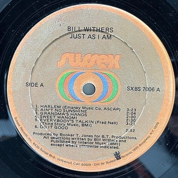 BILL WITHERS / Just As I Am (LP) / Sussex | WAXPEND RECORDS