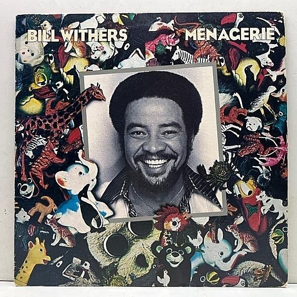 レコードメイン画像：Cut無し!良好! RL刻印 USオリジナル BILL WITHERS Menagerie ('77 Columbia) 名曲 Lovely Day ビル・ウィザース 夢の世界 米 初回プレス