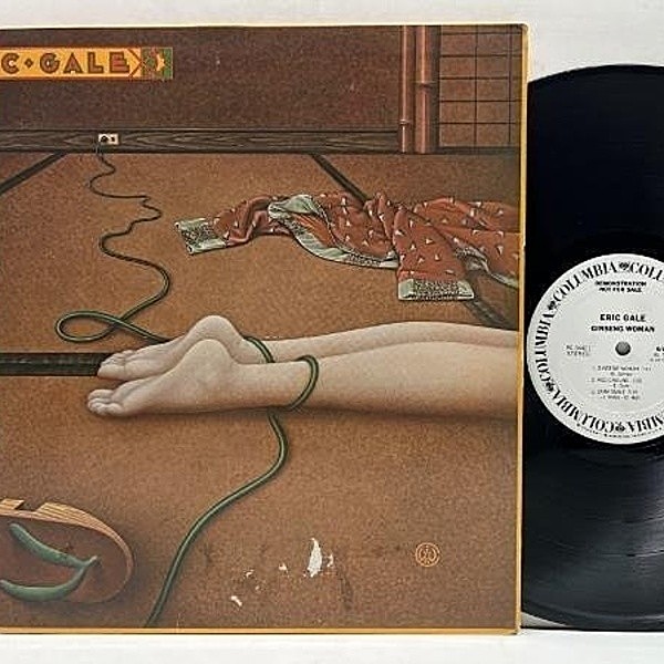 レコードメイン画像：プロモ 美盤!! 1Aマト USオリジナル ERIC GALE Ginseng Woman ('77 Columbia) 名曲 Sara Smile ほか クロスオーヴァー 傑作盤