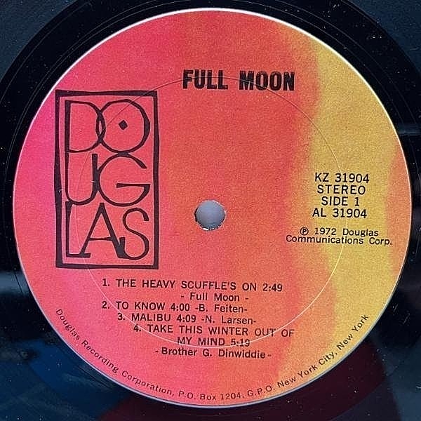 FULL MOON / Same (LP) / Douglas | WAXPEND RECORDS