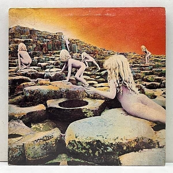 レコードメイン画像：レア!! RL刻印 (BOB LUDWIG) 初版 BROADWAYリム USオリジナル LED ZEPPELIN Houses Of The Holy ('73 Atlantic) Ludwig Hot Mix 米 LP 原盤