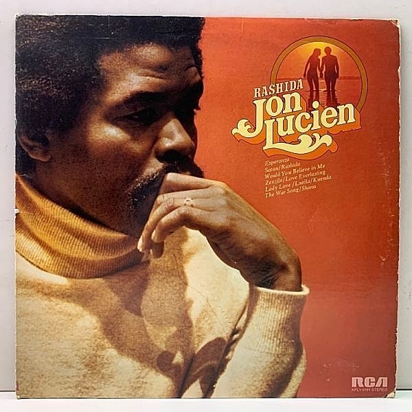 レコードメイン画像：USオリジナル 初版 橙ラベル JON LUCIEN Rashida ('73 RCA) Kuenda, Would You Believe In Me 収録！ドラムブレイク フリーソウル 名作