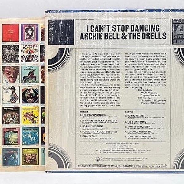 ARCHIE BELL & THE DRELLS / I Can't Stop Dancing (LP) / Atlantic