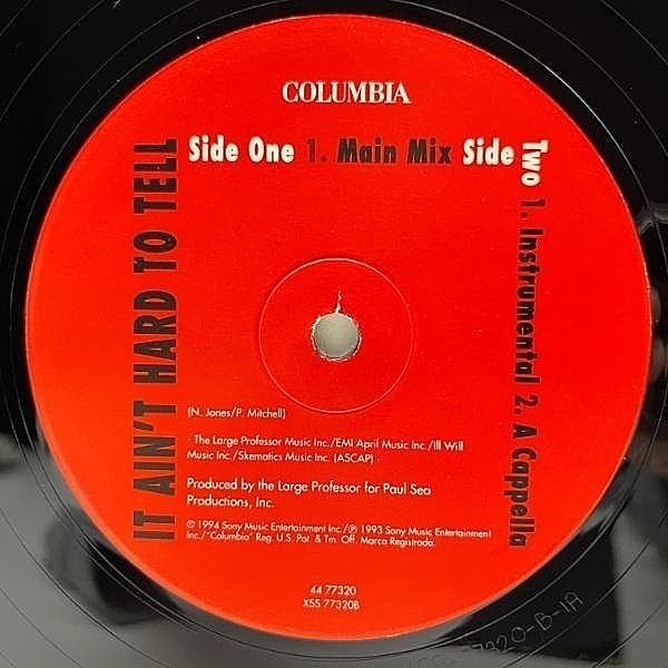 NAS / It Ain't Hard To Tell (12) / Columbia | WAXPEND RECORDS