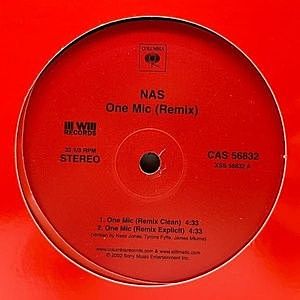 レコード画像：NAS / One Mic (Remix)
