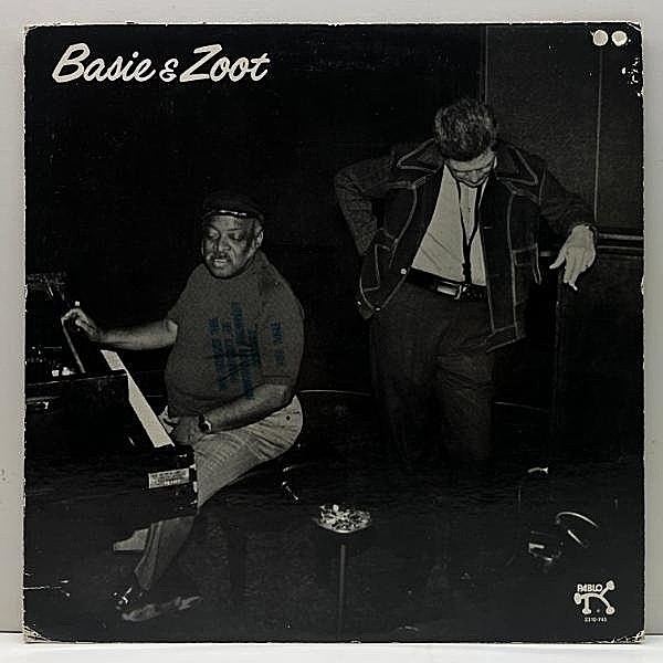 レコードメイン画像：プロモ 極美盤!! USオリジナル COUNT BASIE & ZOOT SIMS ('76 Pablo) w/ JOHN HEARD, LOUIS BELLSON リラックス感も最高のカルテットもの