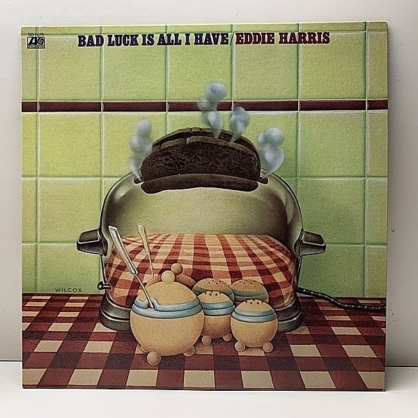 レコードメイン画像：【JUNGLE BROTHERS サンプリング ネタ】良好品!! USオリジ EDDIE HARRIS Bad Luck Is All I Have スライ色濃厚なサイケ実験JAZZ-FUNK傑作！