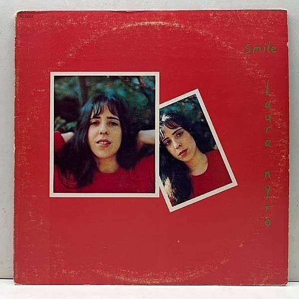 レコードメイン画像：良好盤!!【両マト1A】初版 PC規格 USオリジナル LAURA NYRO Smile ('76 Columbia) ローラ・ニーロ／スマイル 米 SSW 名曲 Sexy Mama ほか