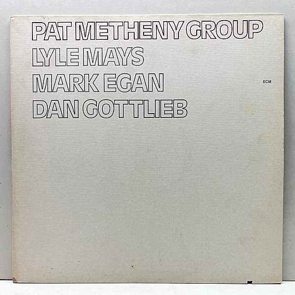 レコードメイン画像：極美盤!! W.GER オリジナル TEXジャケ PAT METHENY GROUP パット・メセニー・グループ ECMでのデビュー作 w/ Lyle Mays, Mark Egan