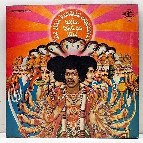 レコードメイン画像：Rare!! 初版 3色ラベ USオリジナル JIMI HENDRIX Axis Bold as Love ('67 Reprise) ジミ・ヘンドリックス／ボールド・アズ・ラヴ 米 初回