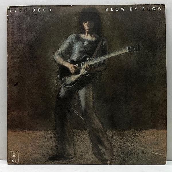 レコードメイン画像：Cut無し!美盤! USオリジナル 初版 PE規格 橙ラベ JEFF BECK Blow By Blow ('75 Epic) ジェフ・ベック LP ギター・インスト 金字塔