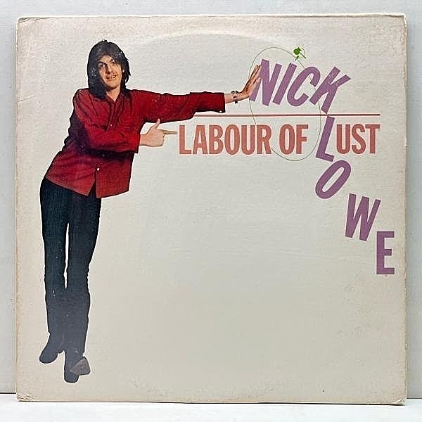 レコードメイン画像：良好盤!! Cut無し 初版 JC規格 USオリジナル NICK LOWE Labour Of Lust ('79 Columbia) いかした愛の放浪者 Cruel To Be Kind 恋する二人